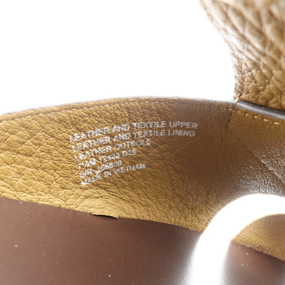 NEW Tory Burch Fisherman Suede Sandals Women's 166800-200 Deep Umber - Picture 10 of 16